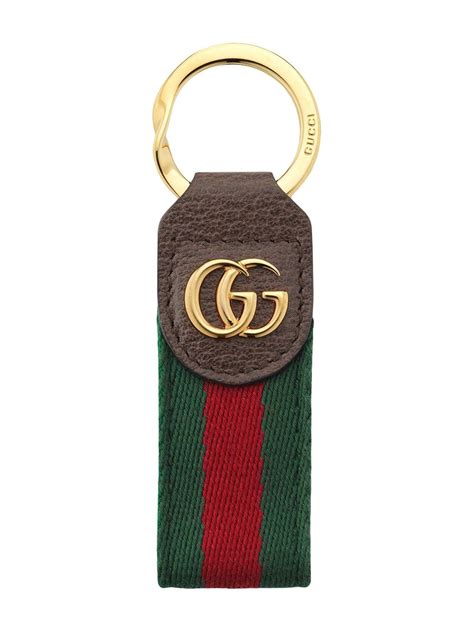 sleutelhanger gucci|gucci leather keyrings.